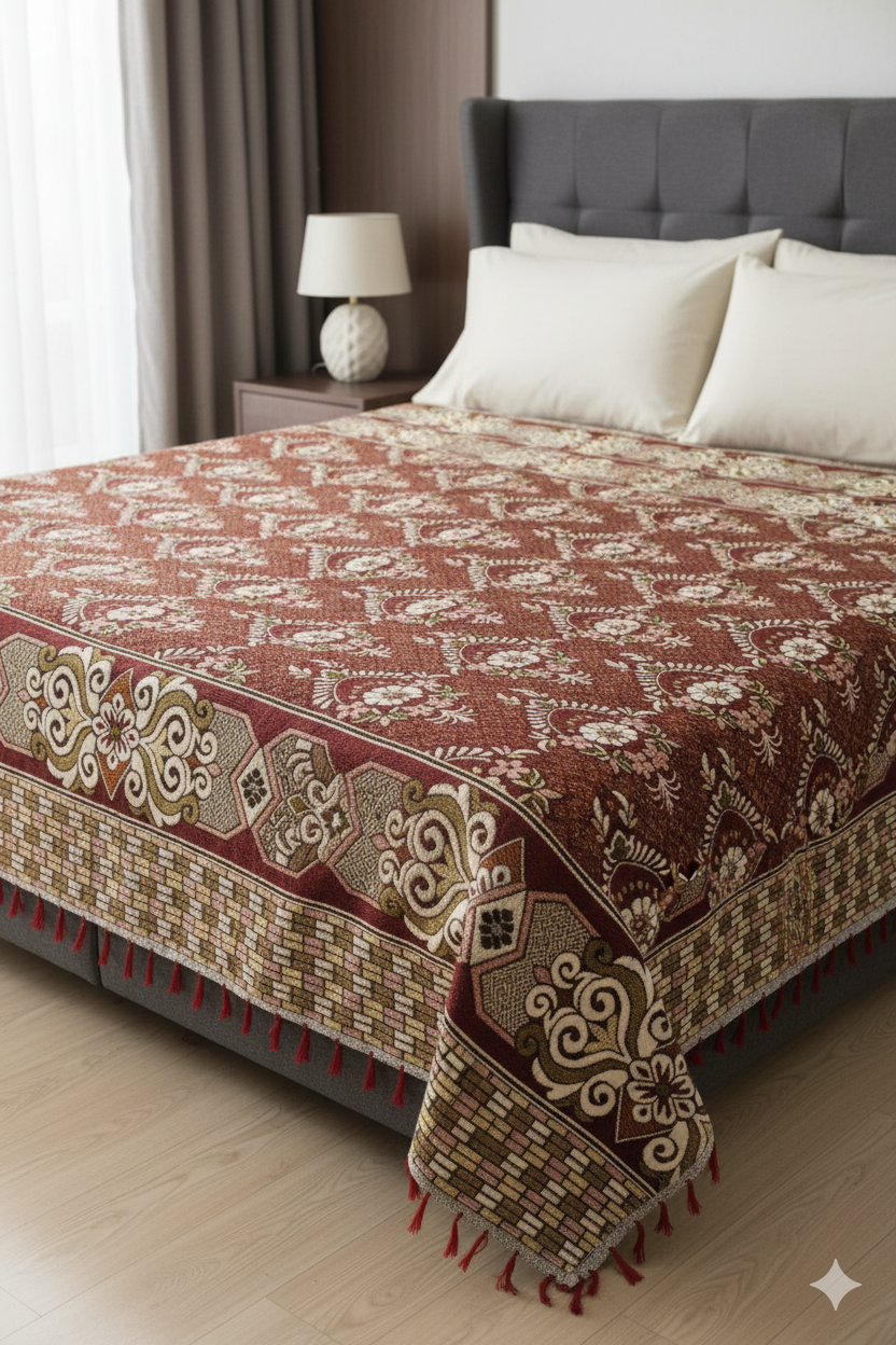 The Kadar Heritage Double Bedsheet
