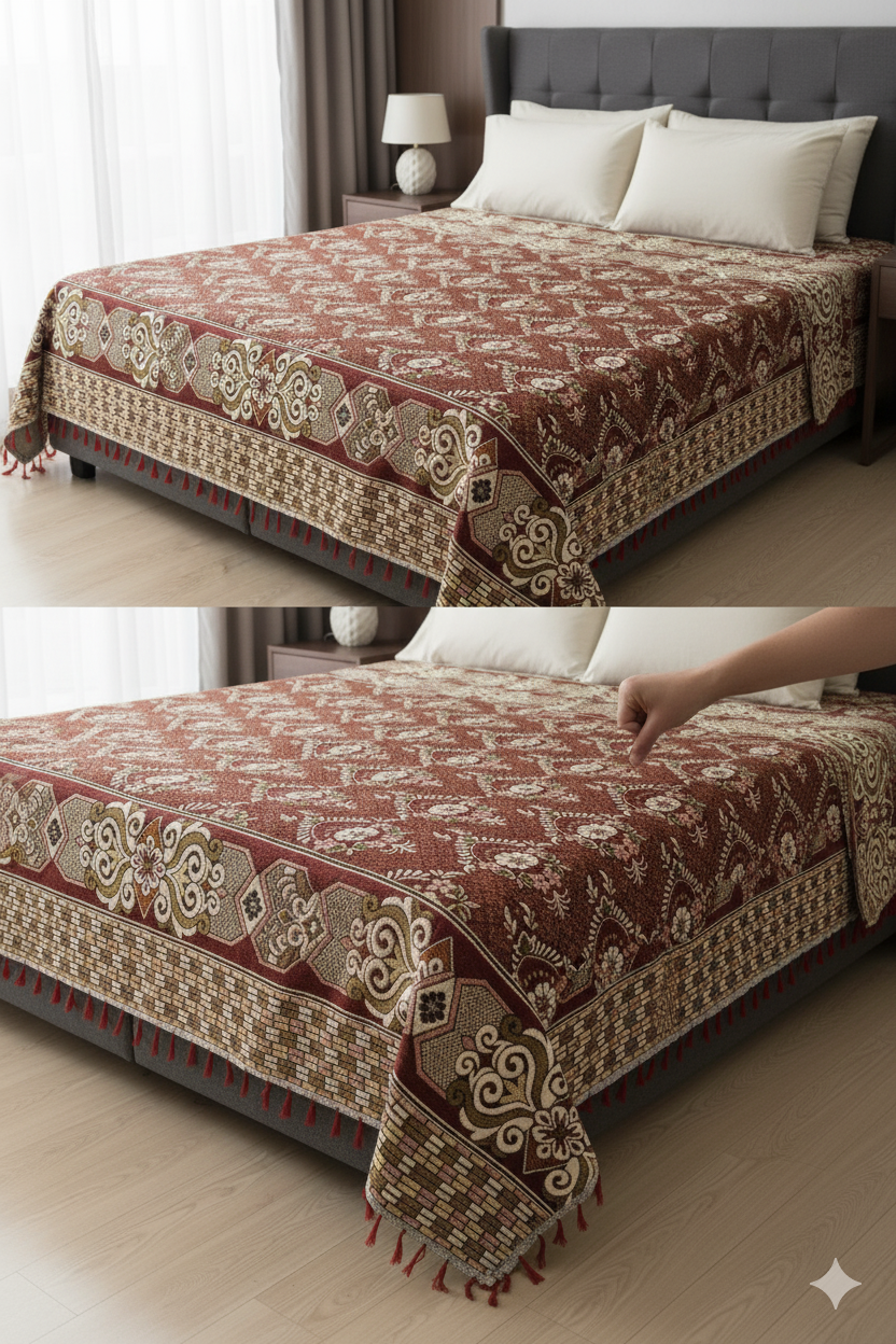 The Kadar Heritage Double Bedsheet